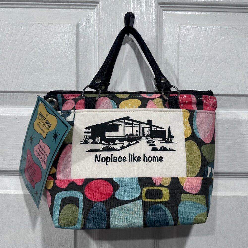 Scotty Jones Urthy Fiber Art Handbag – Mid-Century Pop Art